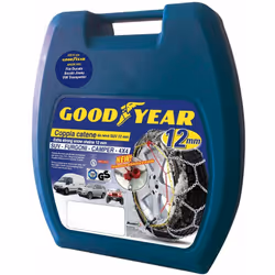 Chaînes à neige G12, l'équipement indispensable pour votre camping-car Les chaînes à neige G12 de la marque Good Year sont sp ...