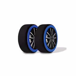 Goodyear 77964, Sac à pneus, 14,15,16,17,18,19,20", 175,185,195,205,215,225,235,245,255,265,275,285,295 mm, Noir, Bleu, Boîte