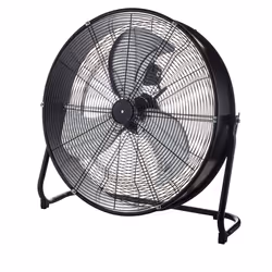 Bimar VI63, Ventilateur de sol industriel, Noir, Métal, CE, 56 cm, 72,4 dB
