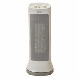 Bimar HP110, Chauffage de ventilateur électrique, Intérieure, Sol, Table, Gris, Blanc, Rotatif, 2000 W