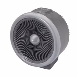 Bimar HF205, Chauffage de ventilateur électrique, IP20, Intérieure, Bureau, Sol, Gris, Boutons
