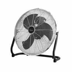 Bimar VS58, Ventilateur à lame domestique, Noir, Sol, Mur, 45 cm, 90°, Aluminium