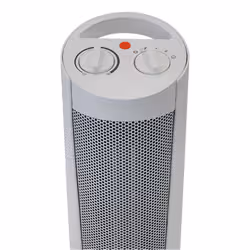 Bimar HP129 appareil de chauffage Intérieure Gris, Blanc 2000 W Chauffage de ventilateur électrique - Vue supplémentaire 4