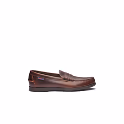 Mocassins Thetford Cuir Marron