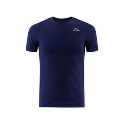 T-shirt - KAPPA - Cafers - Bleu marine - Manches courtes - 100% coton