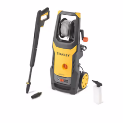 Stanley SXPW16E, Droit, Noir, Jaune, Aluminium, 420 l/h, 125 bar, 50 °C