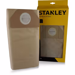 Pour prolonger la durée de vie de l'aspirateur, le sac en papier Stanley est la réponse idéale. Le sac filtrant en papier, av ...