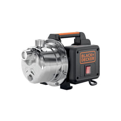Black+Decker BXGP800XE Pompe Autoamorçante pour Eaux Claires (800 w, Débit max. 3.500 l/h, Hauteur d'élévation max. 38 m)