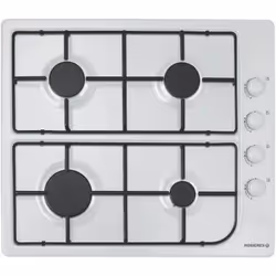 Rosieres RTL 640 SE RB, Blanc, Intégré, Gaz, Émaillé, 4 zone(s), 4 zone(s)