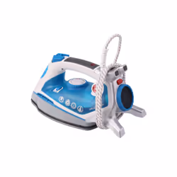 Hoover IRONflow TIF2600/1 011 Fer à repasser à sec ou à vapeur Semelle en céramique 2600 W Bleu, Transparent - Vue supplémentaire 5