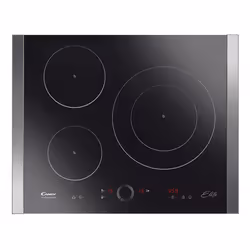 Candy CI 3640 ELITE, Noir, Intégré, Céramique, Verre-céramique, 3 zone(s), 3 zone(s)