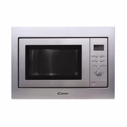 Candy MOS20X, Intégré, Micro-ondes grill, 20 L, 800 W, Boutons, Rotatif, Acier inoxydable