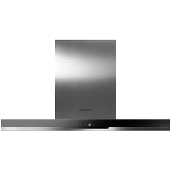 Rosieres RDSV985PN hotte Montée au mur Noir, Acier inoxydable 800 m³/h A