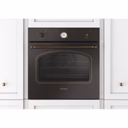 Candy Classic FCC604GH/E, Moyenne, Four électrique, 65 L, 65 L, Intégré, Noir