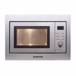 Hoover H-MICROWAVE 100 HMG281X, Intégré, Micro-ondes grill, 28 L, 900 W, Boutons, Rotatif, Acier inoxydable