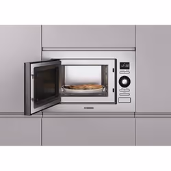 Rosieres RMG20/1IN Intégré Micro-ondes grill 20 L 800 W Noir, Acier inoxydable