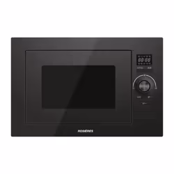 Rosieres RMG28/1PN, Intégré, Micro-ondes grill, 28 L, 900 W, Boutons, Rotatif, Noir