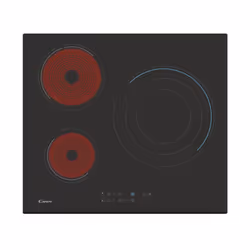 Candy CH63TVT Noir Intégré 59 cm Céramique 3 zone(s)