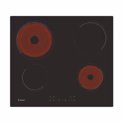 Candy Timeless CH64CCB Noir Intégré 59 cm Céramique 4 zone(s)