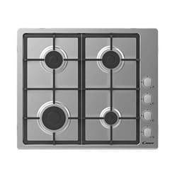 Candy Idea CHG6LX Acier inoxydable Intégré 60 cm Gaz 4 zone(s)