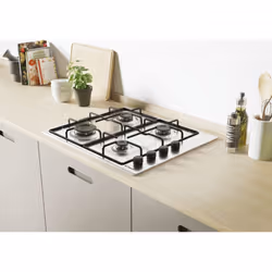 Candy Idea CHW6LBX Acier inoxydable Intégré Gaz 4 zone(s)