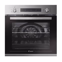 Candy Timeless FCP602X E0/E, Moyenne, Four électrique, 70 L, 70 L, 1 étagères, Intégré