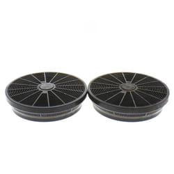 Candy - Filtre charbon par 2 ACM14 35602057 pour Hotte aya, bluesky elitair, far, francia, hygena, rosieres, tecnowind, valberg