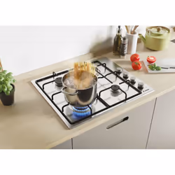 Candy Idea CHW6LX Acier inoxydable Intégré 60 cm Gaz 4 zone(s)