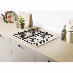 Candy Idea CHW6LX Acier inoxydable Intégré 60 cm Gaz 4 zone(s) - Vue supplémentaire 4