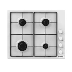 Candy CHW640WLW Blanc Intégré 60 cm Gaz 4 zone(s)