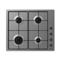 Candy CHW640LXB plaque Acier inoxydable Intégré Gaz 4 zone(s)