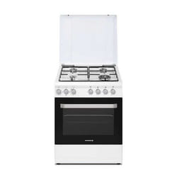 Rosieres RGG663CSW/E four et cuisinière Gaz Blanc