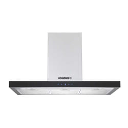 Rosieres RHP90TX Montée au mur Noir, Acier inoxydable 504 m³/h C