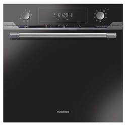 Rosieres Fours SUBLIME PRO, Electricity, Chaleur pulsée, 70 liters, Pyrolyse, Classe énergétique A, Inox, Inox, L x P x H (mm) 610x637x660