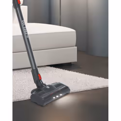 Hoover HF122RH 011 Aspirateur balai Batterie Sec Tissu Sans sac 0,9 L 170 W Rouge, Argent