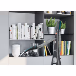 Hoover Diva DVE02BL 011 Secteur Sec EPA Sans sac 0,8 L 750 W Noir, Turquoise - Vue supplémentaire 8