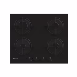 Candy CVW6BB, Noir, Intégré, 59.5 cm, Gaz, Verre trempé, 4 zone(s)