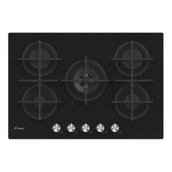 Candy Moderna CVG74WPB Noir Intégré 74.5 cm Gaz 5 zone(s)