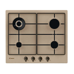 Candy Classic CHW6BRAV4WGT Avoine Intégré 59 cm Gaz 4 zone(s)