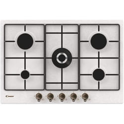 Candy Classic CHW7AV4WGT Avoine Intégré 74 cm Gaz 5 zone(s)