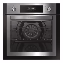 Candy ESSENZA FCNE635X, Moyenne, Four électrique, 65 L, 65 L, Assisté par ventilateur, Intégré