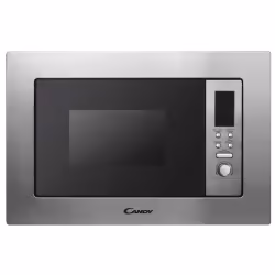 Candy MIG1730DX, Intégré, Micro-onde simple, 17 L, 1000 W, Rotatif, Argent