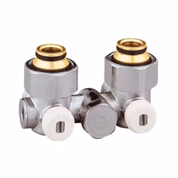 Vanne double en H Thermador. Vanne double en H monotube équerre pour radiateur avec Eurocône référence VM20E. - Pour Chauffag ...