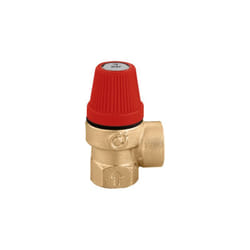 Thermador - Soupape de sécurité ordinaire certifiée. Raccords 3/4', réglage 4 bar Caleffi 311540 3/4' - 4 bar