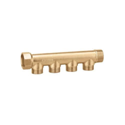 Collecteur simple, modulaire 3/4' 4 sorties, 1/2' m Caleffi 349140 3/4' - 4