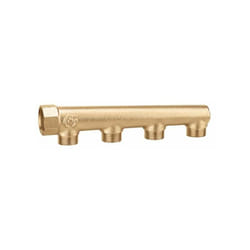 Collecteur lisse et borgne 1' 4 sorties Caleffi 351640 1' - 4