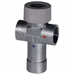 Esbe - Mitigeur habitat thermostatique sanitaire et solaire e.s.b.e réglable 35-60°, 15x21 fff