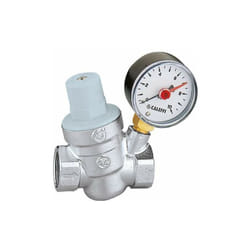 Caleffi - Réducteur de pression incliné avec manomètre et cartouche amovible 5332 3/4'
