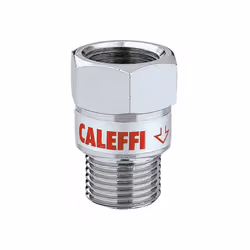 Limiteur de débit avec corps en laiton chromé et raccord 1/2" |Caleffi 534 CARACTÉRISTIQUES: Marque: Caleffi 1/2" connexion P ...