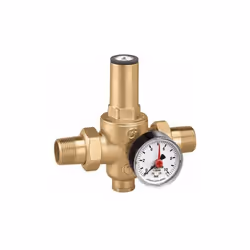 Réducteur de pression à cartouche amovible et raccords union mâle |Caleffi 5360 CARACTÉRISTIQUES: Marque: Caleffi Cartouche a ...